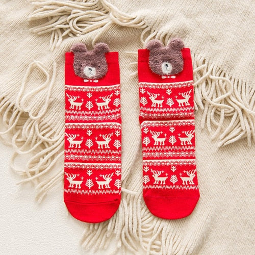 Women's Casual Winter Christmas Socks