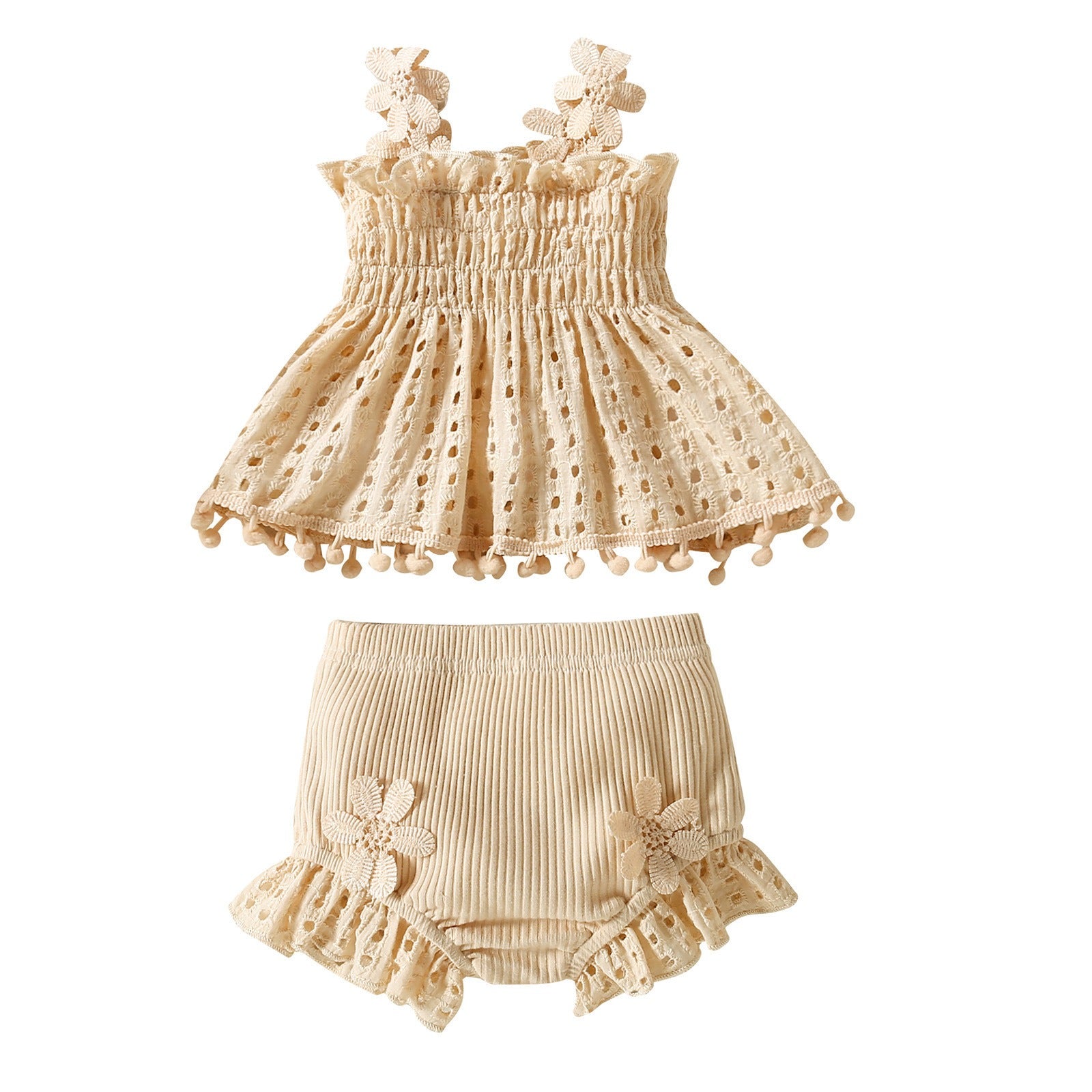 Adorable Baby/Toddler Two-Piece Lace Outfit