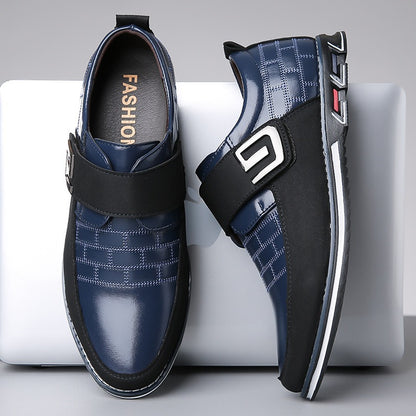 Sleek Street Leather Casuals