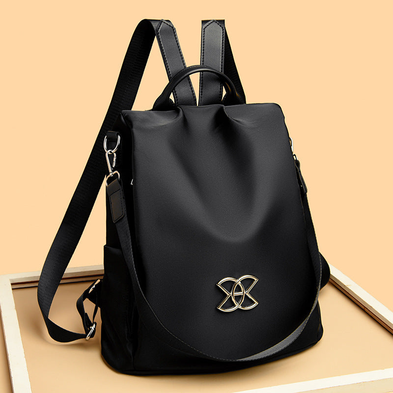 Nylon Women Backpack Purse Anti-theft Fashion Travel Shoulder Bag