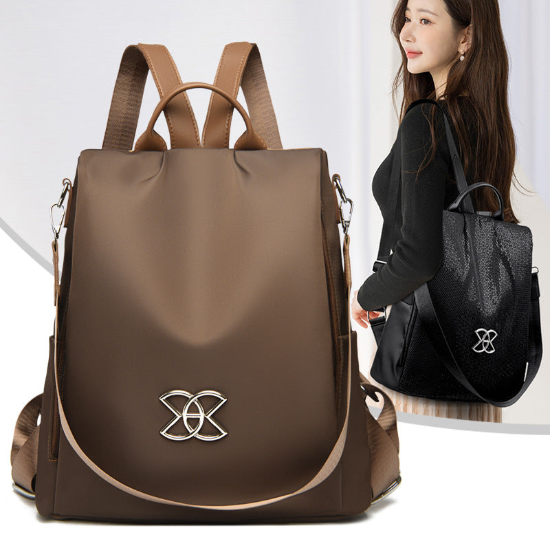 Nylon Women Backpack Purse Anti-theft Fashion Travel Shoulder Bag