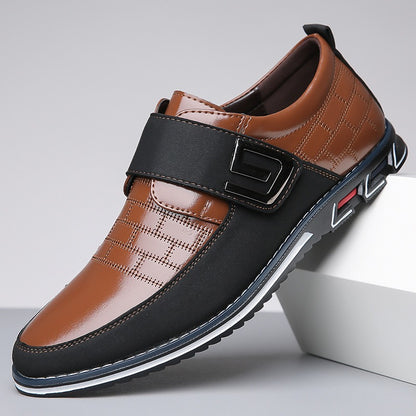 Sleek Street Leather Casuals