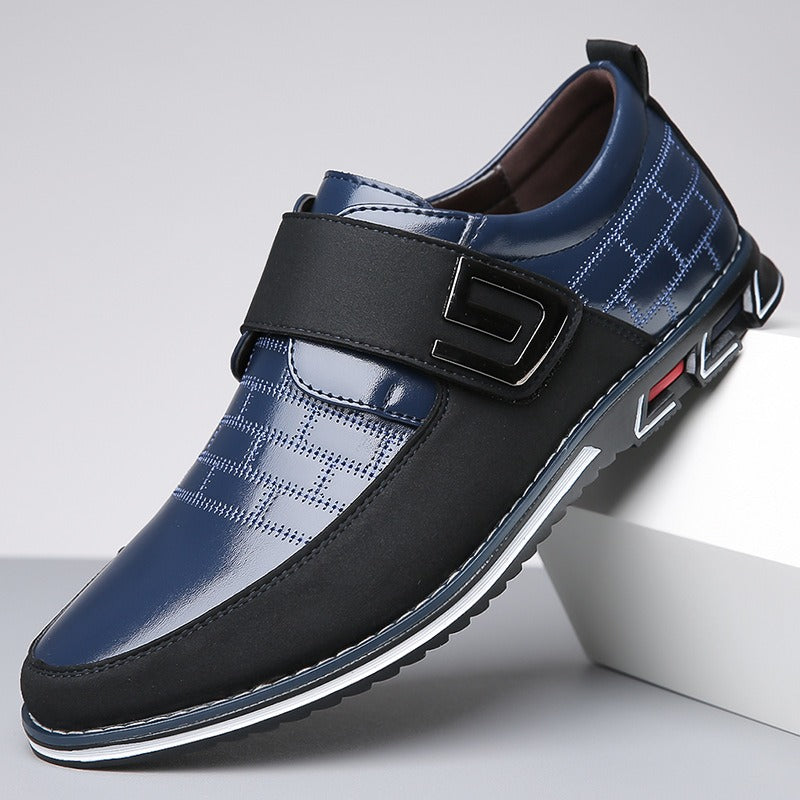 Sleek Street Leather Casuals